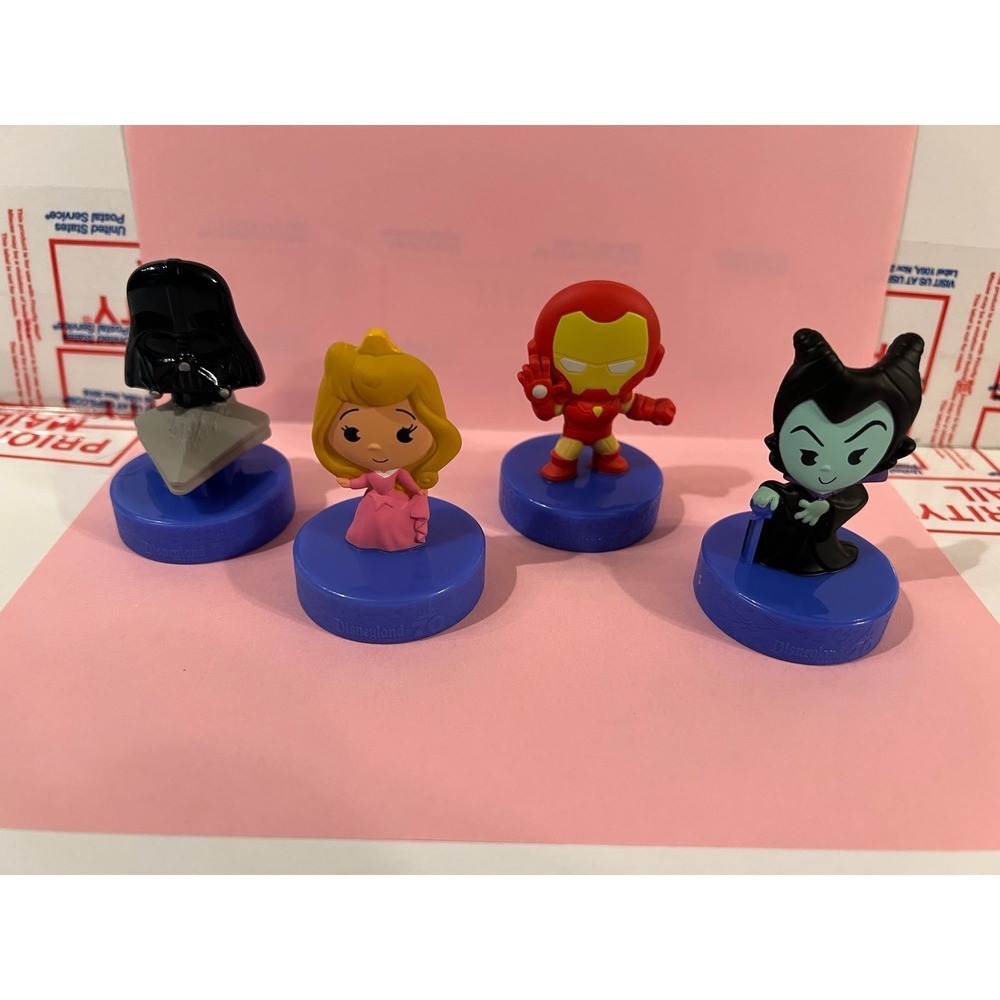 McDonald's Disneyland 70th Anniversary toys (set of 4)